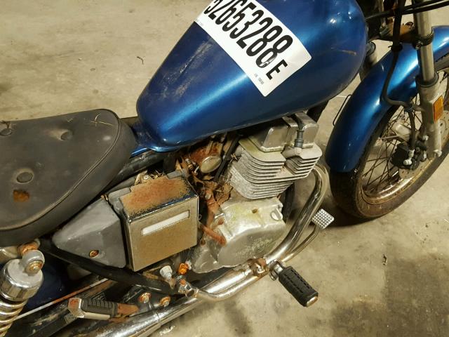 JH2MC1309GK104180 - 1986 HONDA CMX250 C BLUE photo 7