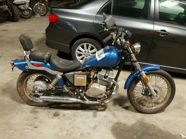 JH2MC1309GK104180 - 1986 HONDA CMX250 C BLUE photo 9