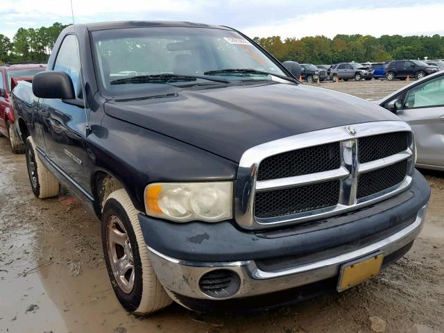 1D7HA16K14J290785 - 2004 DODGE RAM 1500 S BLACK photo 1