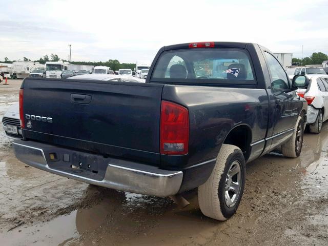 1D7HA16K14J290785 - 2004 DODGE RAM 1500 S BLACK photo 4