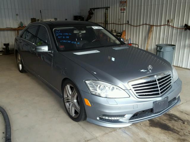 WDDNG9EBXDA511687 - 2013 MERCEDES-BENZ S550 GRAY photo 1