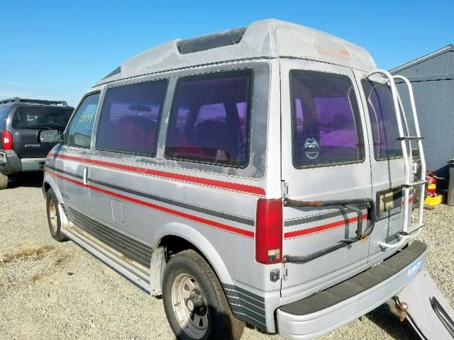 1GBDM15Z6KB155862 - 1989 CHEVROLET ASTRO GRAY photo 3