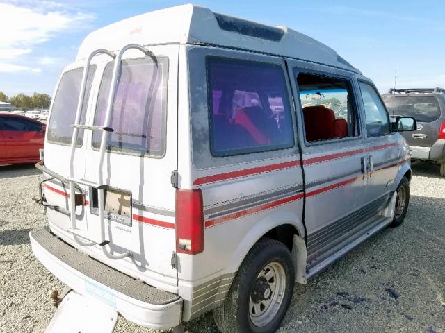 1GBDM15Z6KB155862 - 1989 CHEVROLET ASTRO GRAY photo 4