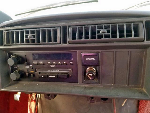 1GBDM15Z6KB155862 - 1989 CHEVROLET ASTRO GRAY photo 9