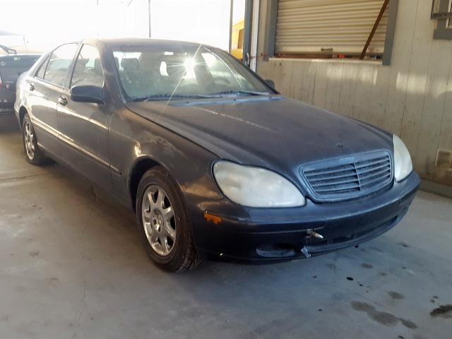 WDBNG75J2YA056683 - 2000 MERCEDES-BENZ S 500 BLACK photo 1