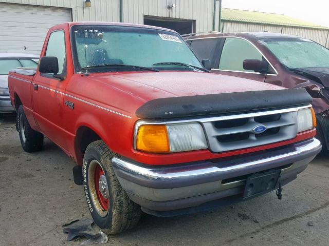 1FTCR10A7VPB28848 - 1997 FORD RANGER RED photo 1