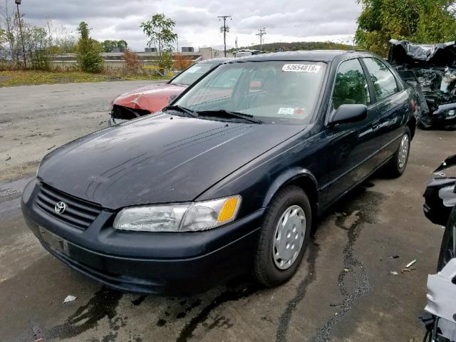 4T1BG22K4VU821483 - 1997 TOYOTA CAMRY CE BLACK photo 2