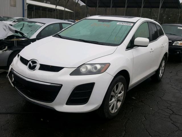 JM3ER2W30A0323370 - 2010 MAZDA CX-7 WHITE photo 2