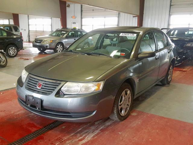 1G8AJ52FX5Z152090 - 2005 SATURN ION LEVEL GRAY photo 2