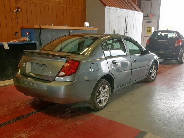 1G8AJ52FX5Z152090 - 2005 SATURN ION LEVEL GRAY photo 4