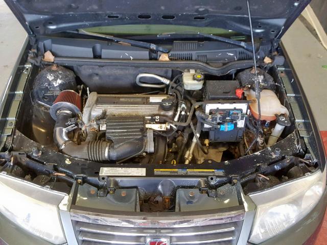 1G8AJ52FX5Z152090 - 2005 SATURN ION LEVEL GRAY photo 7