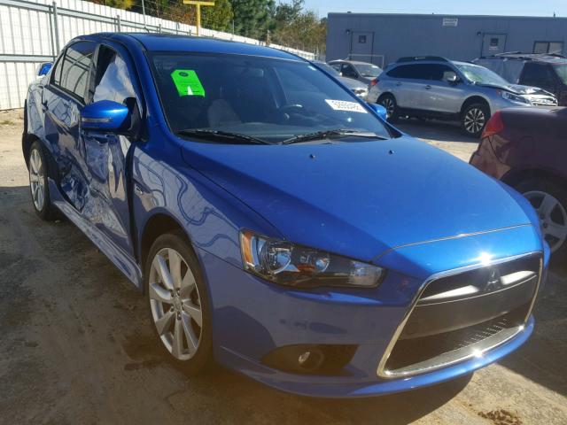 JA32U8FW0FU016450 - 2015 MITSUBISHI LANCER GT BLUE photo 1