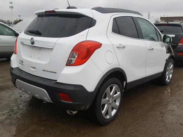 KL4CJCSB0GB583351 - 2016 BUICK ENCORE WHITE photo 4