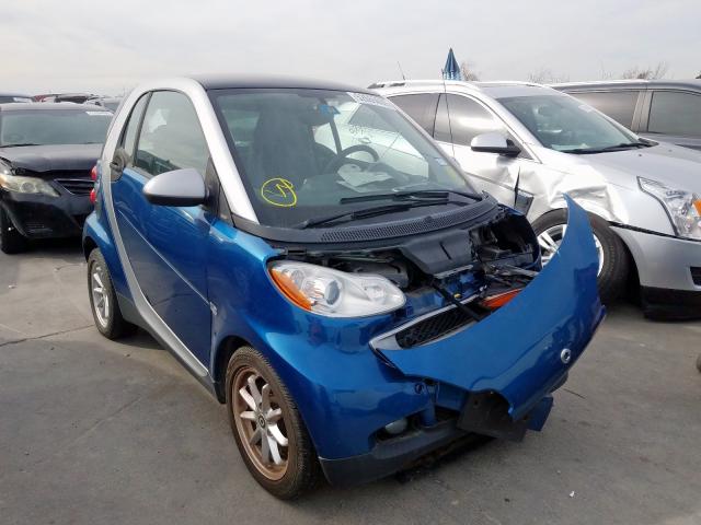 WMEEJ31X19K303582 - 2009 SMART FORTWO BLUE photo 1