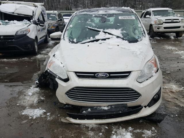 1FADP5BU9DL552228 - 2013 FORD C-MAX SEL WHITE photo 7