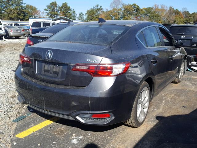 19UDE2F77GA007679 - 2016 ACURA ILX PREMIU GRAY photo 4