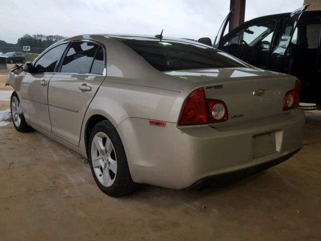 1G1ZB5E12BF218823 - 2011 CHEVROLET MALIBU LS GOLD photo 3