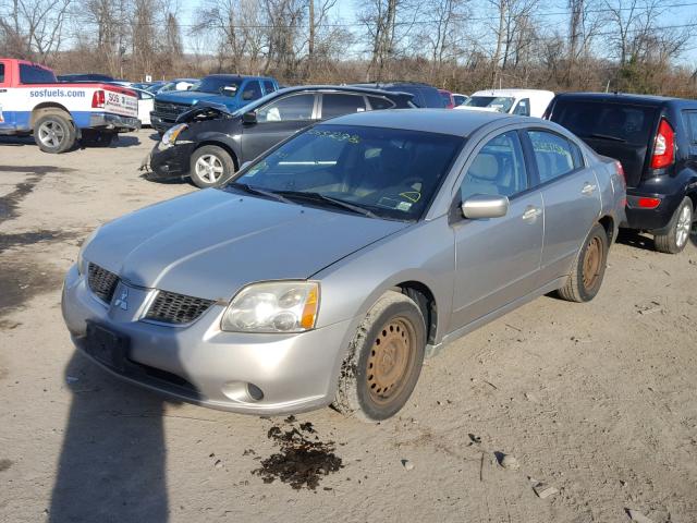 4A3AB36S65E038669 - 2005 MITSUBISHI GALANT LS GRAY photo 2