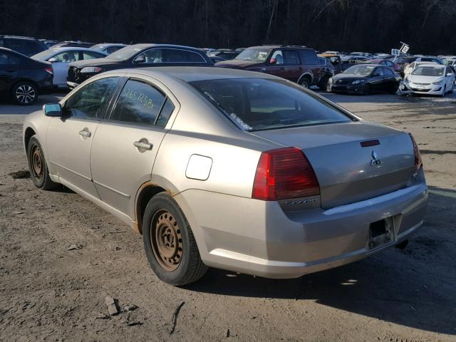 4A3AB36S65E038669 - 2005 MITSUBISHI GALANT LS GRAY photo 3