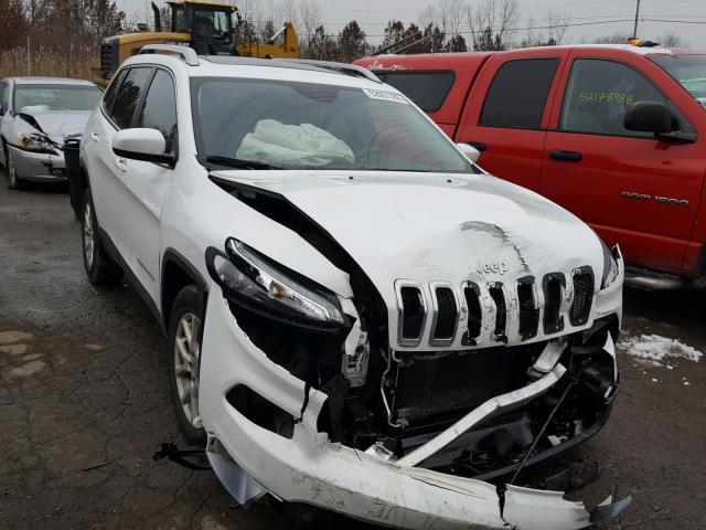 1C4PJMCS3FW773549 - 2015 JEEP CHEROKEE L WHITE photo 1