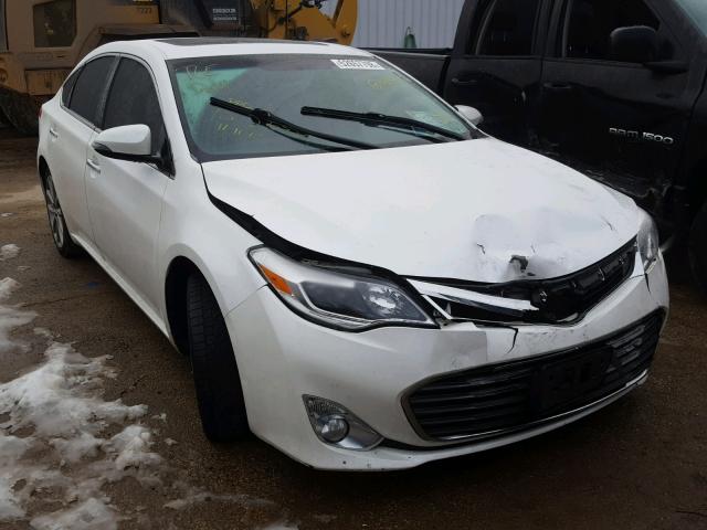4T1BK1EB6FU155782 - 2015 TOYOTA AVALON XLE WHITE photo 1
