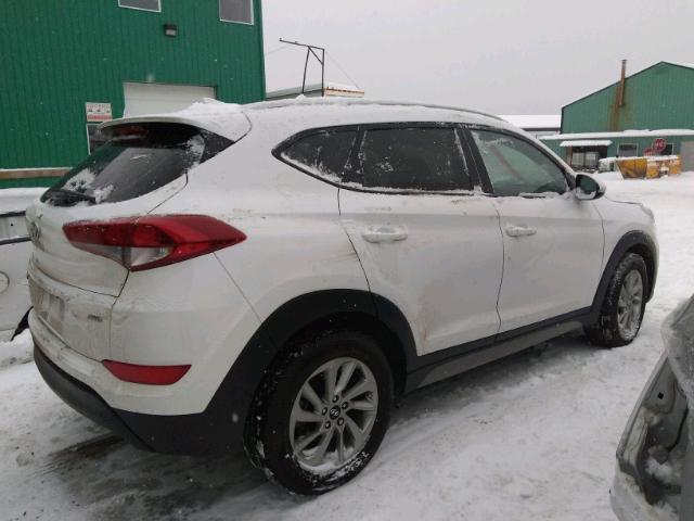 KM8J3CA45JU684404 - 2018 HYUNDAI TUCSON LIM WHITE photo 4