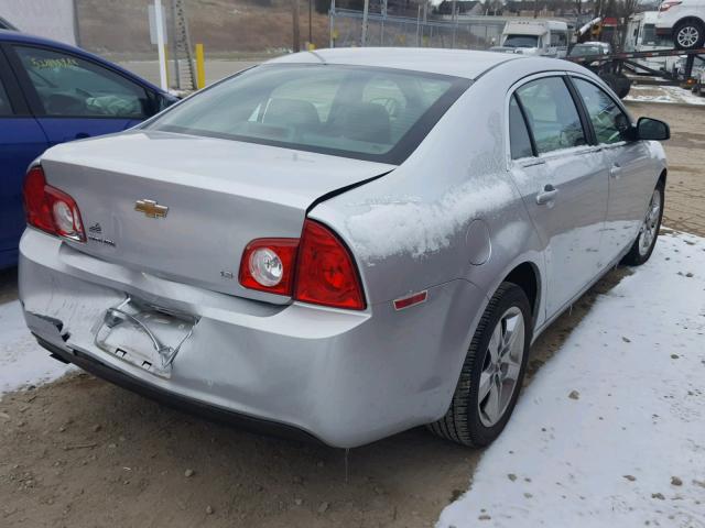 1G1ZG57N294153513 - 2009 CHEVROLET MALIBU LS 银色 照片 4
