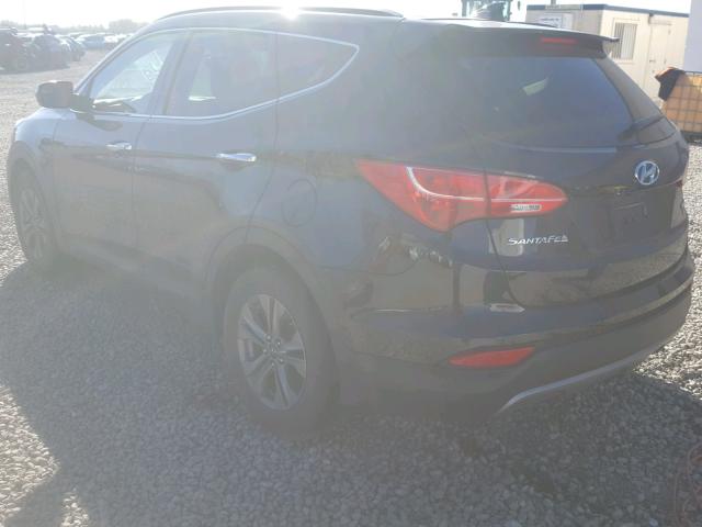 5XYZUDLB1GG374234 - 2016 HYUNDAI SANTA FE S BLACK photo 3