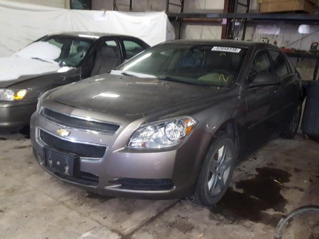 1G1ZB5E04CF163106 - 2012 CHEVROLET MALIBU LS 棕色 照片 2