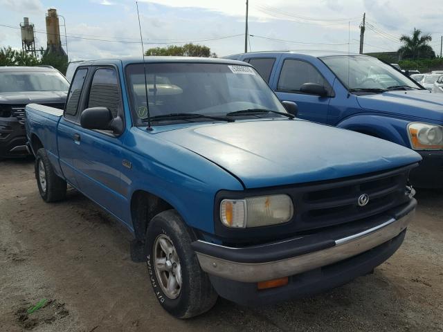 4F4CR16A0TTM46295 - 1996 MAZDA B2300 CAB BLUE photo 1