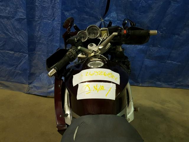 JYARP15E77A002454 - 2007 YAMAHA FJR1300 BURGUNDY photo 5