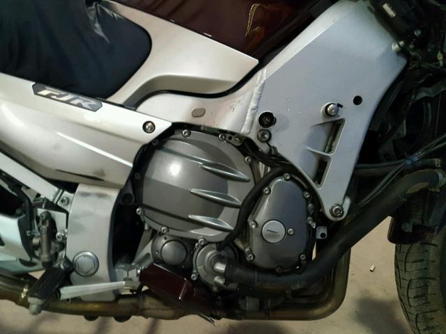 JYARP15E77A002454 - 2007 YAMAHA FJR1300 BURGUNDY photo 7