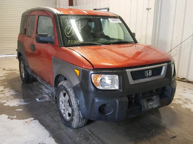 5J6YH28573L029919 - 2003 HONDA ELEMENT EX ORANGE photo 1