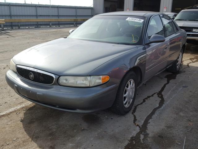 2G4WS52J641182896 - 2004 BUICK CENTURY CU GRAY photo 2