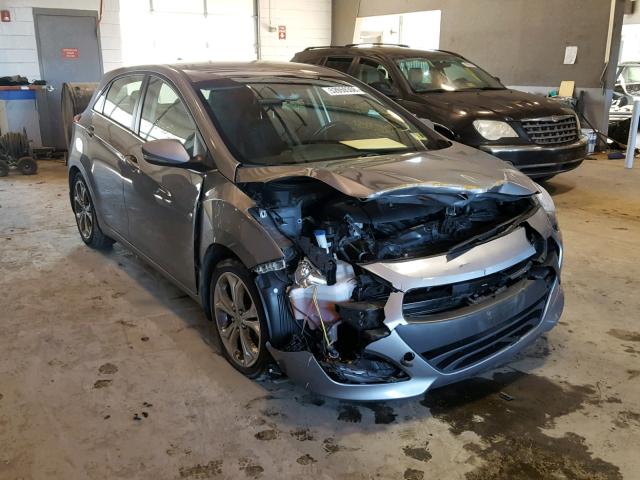 KMHD35LH5EU160278 - 2014 HYUNDAI ELANTRA GT SILVER photo 1