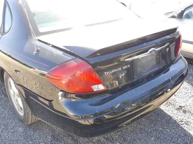 1FAFP55U52A148100 - 2002 FORD TAURUS SES BLACK photo 10