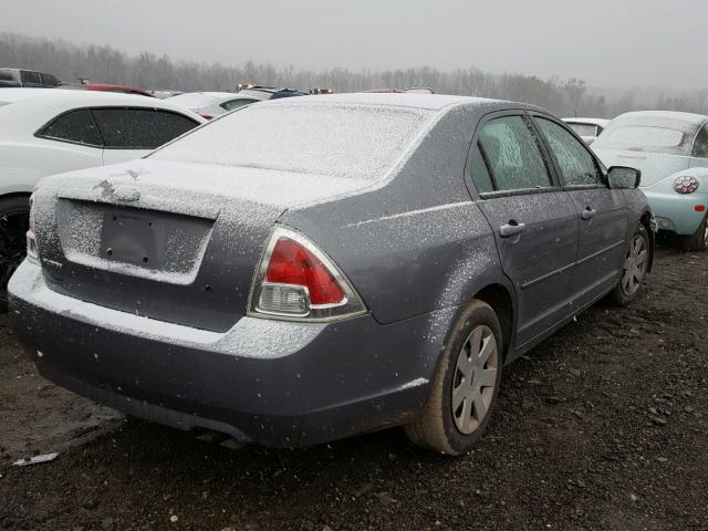 3FAHP06Z57R101913 - 2007 FORD FUSION S GRAY photo 4