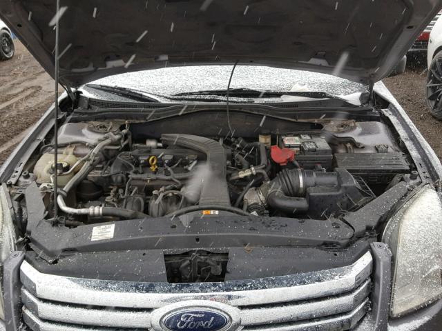 3FAHP06Z57R101913 - 2007 FORD FUSION S GRAY photo 7