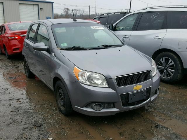 KL1TD6DE1BB185426 - 2011 CHEVROLET AVEO LS GRAY photo 1