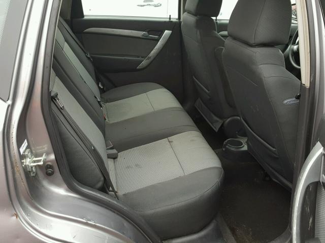 KL1TD6DE1BB185426 - 2011 CHEVROLET AVEO LS GRAY photo 6