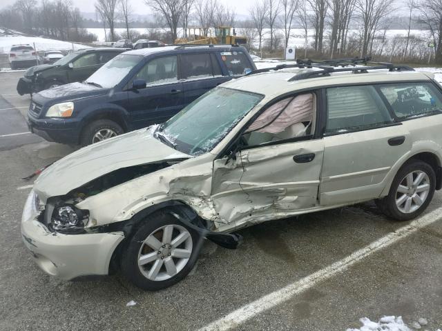 4S4BP61C677337401 - 2007 SUBARU LEGACY OUT TAN photo 9