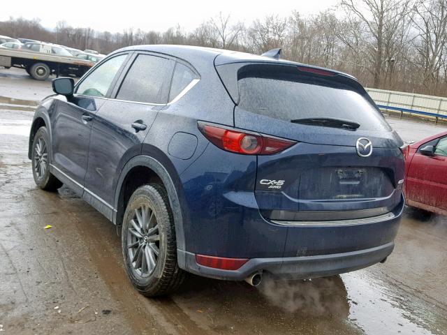 JM3KFBCL4H0222844 - 2017 MAZDA CX-5 TOURI BLUE photo 3