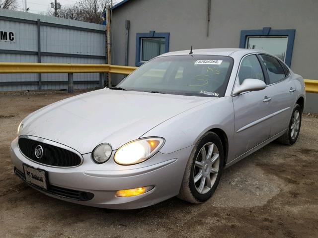 2G4WE537951203624 - 2005 BUICK LACROSSE C SILVER photo 2