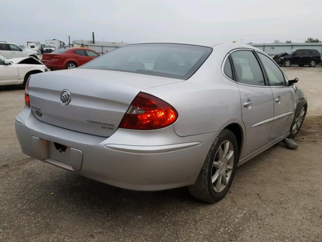 2G4WE537951203624 - 2005 BUICK LACROSSE C SILVER photo 4