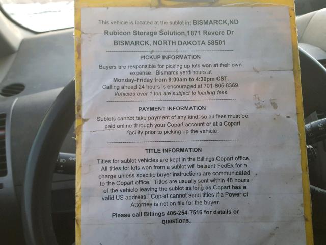 3C6TRVDG9HE546698 - 2017 RAM PROMASTER 白色 照片 9