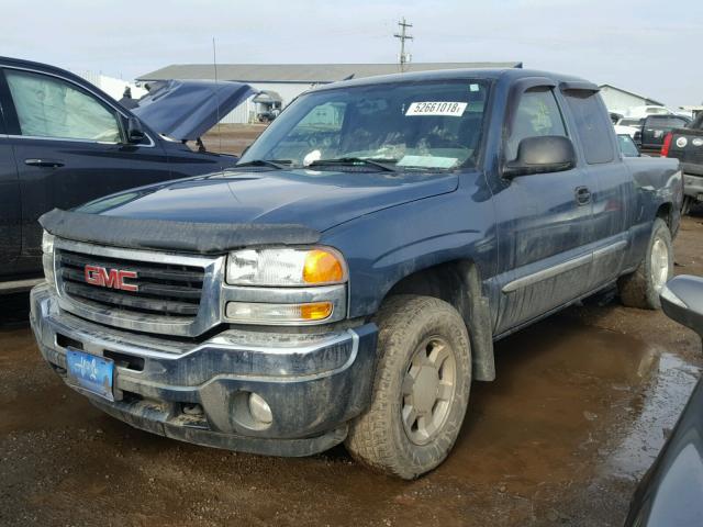 1GTEK19Z26Z254644 - 2006 GMC NEW SIERRA BLUE photo 2