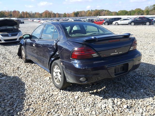 1G2NE52F24M571918 - 2004 PONTIAC GRAND AM S BLUE photo 3