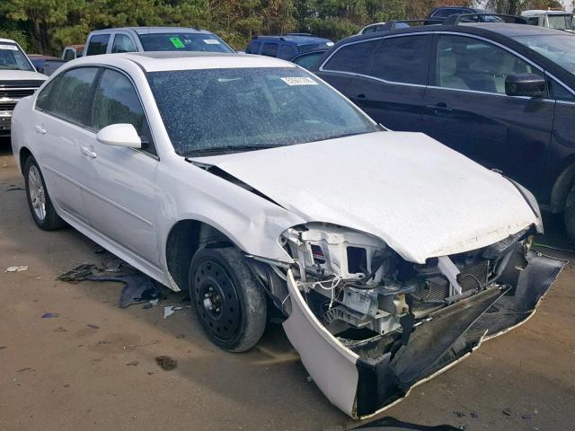 2G1WB5E3XF1128269 - 2015 CHEVROLET IMPALA LIM WHITE photo 1