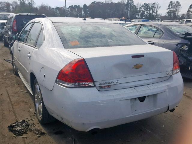 2G1WB5E3XF1128269 - 2015 CHEVROLET IMPALA LIM WHITE photo 3