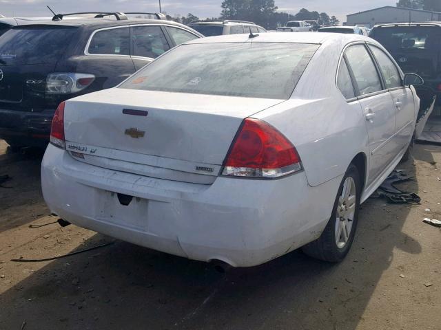 2G1WB5E3XF1128269 - 2015 CHEVROLET IMPALA LIM WHITE photo 4